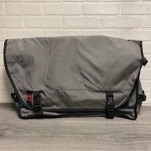 Chrome Industries Berlin 47L Messenger Bag Weather Resistant XL Gray Red Black